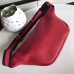 Gucci Belt Bag In Red Print Leather