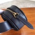 Gucci GG Marmont Belt Bag In Black Matelasse Leather