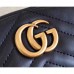 Gucci GG Marmont Belt Bag In Black Matelasse Leather