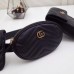 Gucci Black GG Marmont Matelasse Multi Belt Bag