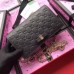 Gucci Black Signature Leather Mini Bag