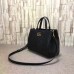 Gucci Black GG Marmont Small Matelasse Top Handle Bag