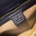 Gucci Black GG Marmont Small Matelasse Top Handle Bag