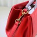 Gucci Red GG Marmont Small Matelasse Top Handle Bag