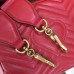 Gucci Red GG Marmont Small Shoulder Bag