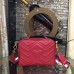 Gucci Red GG Marmont Small Shoulder Bag