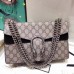 Gucci Black Dionysus Small GG Supreme Shoulder Bag