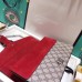 Gucci Red Dionysus Small GG Supreme Shoulder Bag