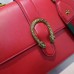 Gucci Red Dionysus Medium Bamboo Top Handle Bag