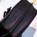 Gucci Black Dionysus Small Bamboo Top Handle Bag