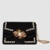 Gucci Black Broadway Velvet Mini Bag