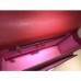 Gucci Red Osiride Leather Top Handle Bag