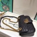 Gucci Black GG Marmont Mini Matelasse Shoulder Bag