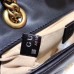 Gucci Black GG Marmont Mini Matelasse Shoulder Bag