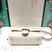 Gucci White GG Marmont Mini Matelasse Shoulder Bag