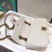 Gucci White GG Marmont Mini Matelasse Shoulder Bag