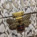 Gucci Snakeskin Queen Margaret Small Top Handle Bag