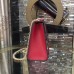 Gucci Red Padlock Medium Guccissima Shoulder Bag