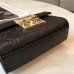 Gucci Black Padlock Small Guccissima Shoulder Bag