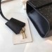 Gucci Black Padlock Small Guccissima Shoulder Bag