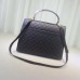 Gucci Black Medium Padlock Signature Top Handle Bag