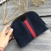 Gucci Navy Ophidia Dragon Small Shoulder Bag