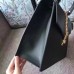 Gucci Black Sylvie Medium Top Handle Bag