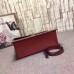 Gucci Red Sylvie Medium Top Handle Bag
