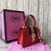 Gucci Red Leather Sylvie Mini Bag