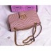 Gucci Dusty Pink GG Marmont Small Matelasse Shoulder Bag