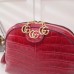Gucci Red Ophidia Crocodile Small Shoulder Bag