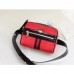 Gucci Small Ophidia Belt Bag In Red Suede Leather