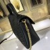 Gucci Black GG Marmont Small Top Handle Bags