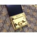 Gucci Padlock Small GG Bees Shoulder Bag