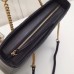 Gucci Black GG Marmont Matelasse Medium Tote