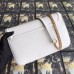 Gucci White Rajah Medium Shoulder Bag