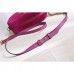 Gucci Fuchsia GG Marmont Velvet Small Shoulder Bag