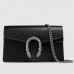 Gucci Black Dionysus Leather Super Mini Bag