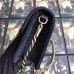 Gucci Black Velvet Square G Shoulder Bag