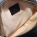 Gucci Black GG Marmont Mini Round Shoulder Bag