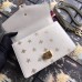 Gucci White Sylvie Bee Star Small Shoulder Bag