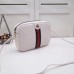 Gucci White Quilted Leather Small Shoulder Bag