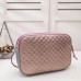 Gucci Pink/Blue Laminated Small Shoulder Bag