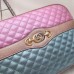 Gucci Pink/Blue Laminated Small Shoulder Bag