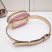 Gucci GG Marmont Belt Bag In Gold Metallic Matelasse Leather