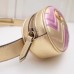 Gucci GG Marmont Belt Bag In Gold Metallic Matelasse Leather