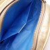 Gucci GG Marmont Belt Bag In Gold Metallic Matelasse Leather