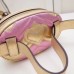 Gucci GG Marmont Belt Bag In Gold Metallic Matelasse Leather