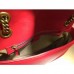 Gucci Red GG Marmont Medium Matelasse Shoulder Bag