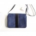 Gucci Blue Suede Arli Medium Shoulder Bag